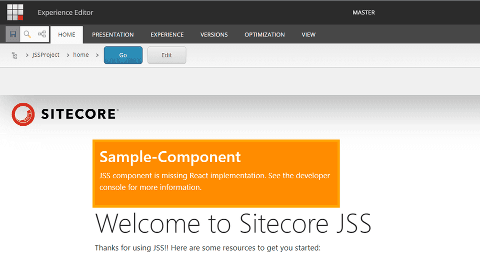 React Component missing for JSS Component Error