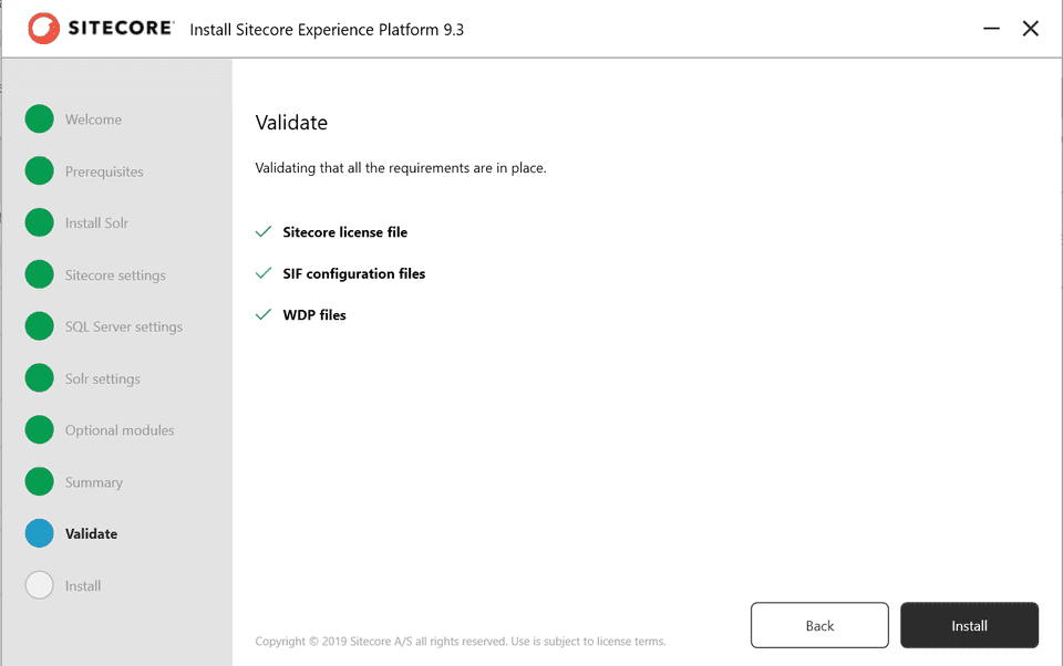 Validate Configurations