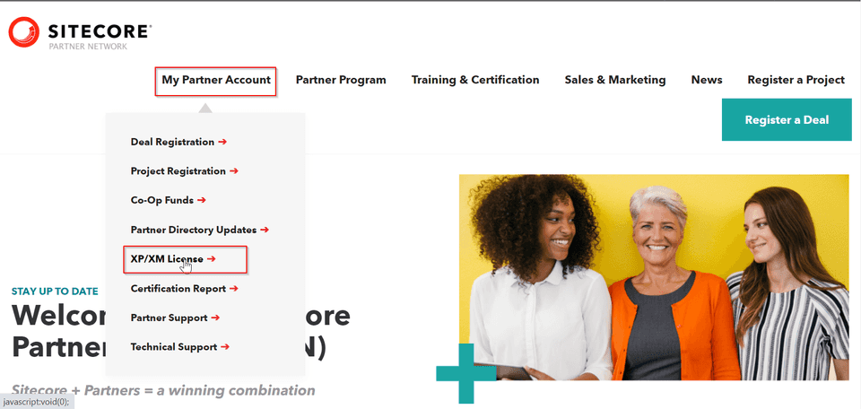 Sitecore Partner Network Partner License Link