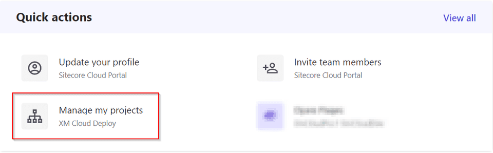 xm-cloud-manage-my-projects